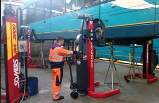 Part exchange your old mobile column lifts