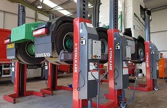 mobile vehicle lift training