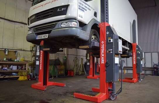 column lifts aren't working