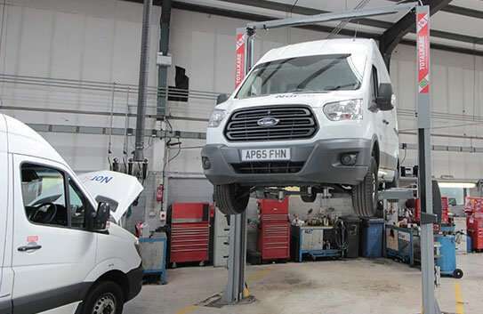 Norse Commercials choose two post lifts from Totalkare