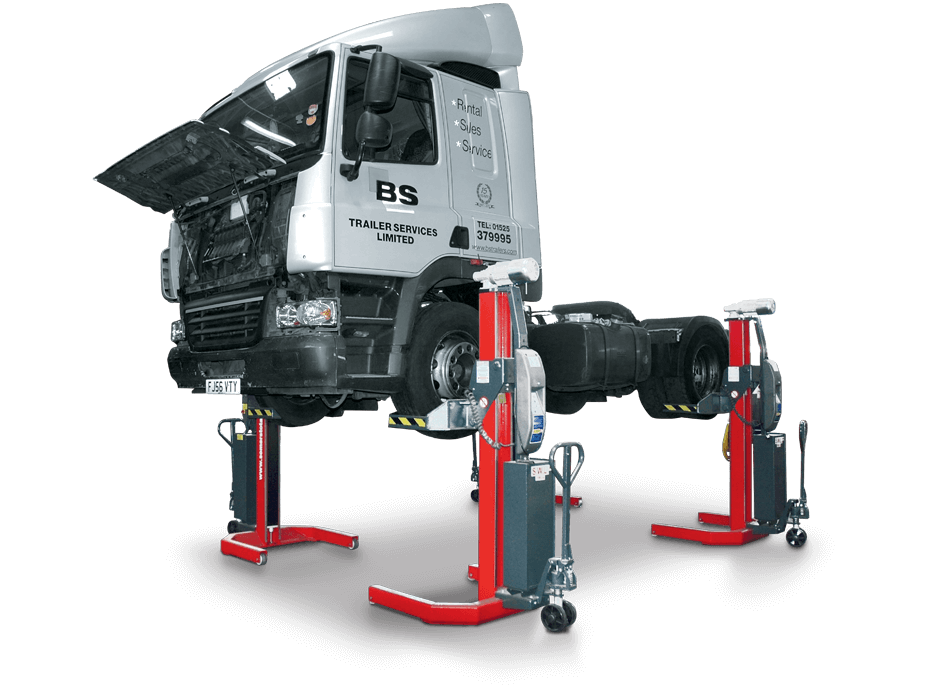 Pre-owned mobile column lifts from Totalkare
