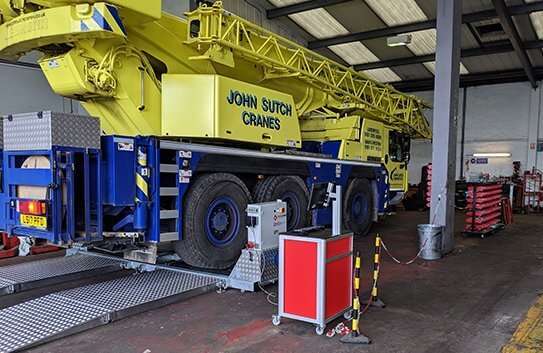 John Sutch Cranes - Totalkare brake tester