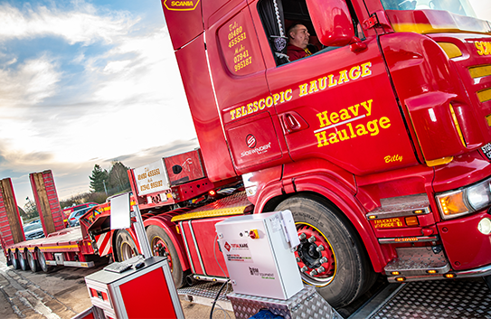 Telescopic Haulage chooses Totalkare mobile brake tester