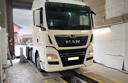 P T Hire introduces in-house brake testing with Totalkare equipment