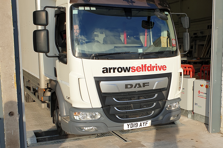 IN GROUND BRAKE TESTER