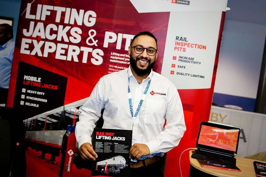 Totalkare's Pavan Jheeta at Rolling Stock Networking 2022 in Derby