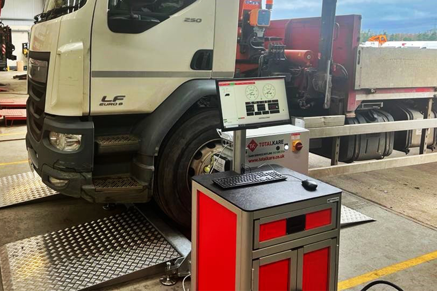 Totalkare brake tester boosts Alltruck’s in-house abilities