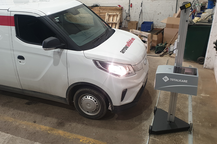 in house head lamp testing