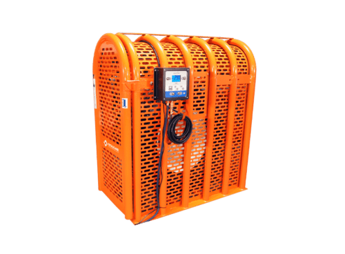 Tyre Cage - 6 Bar (With Inflator)