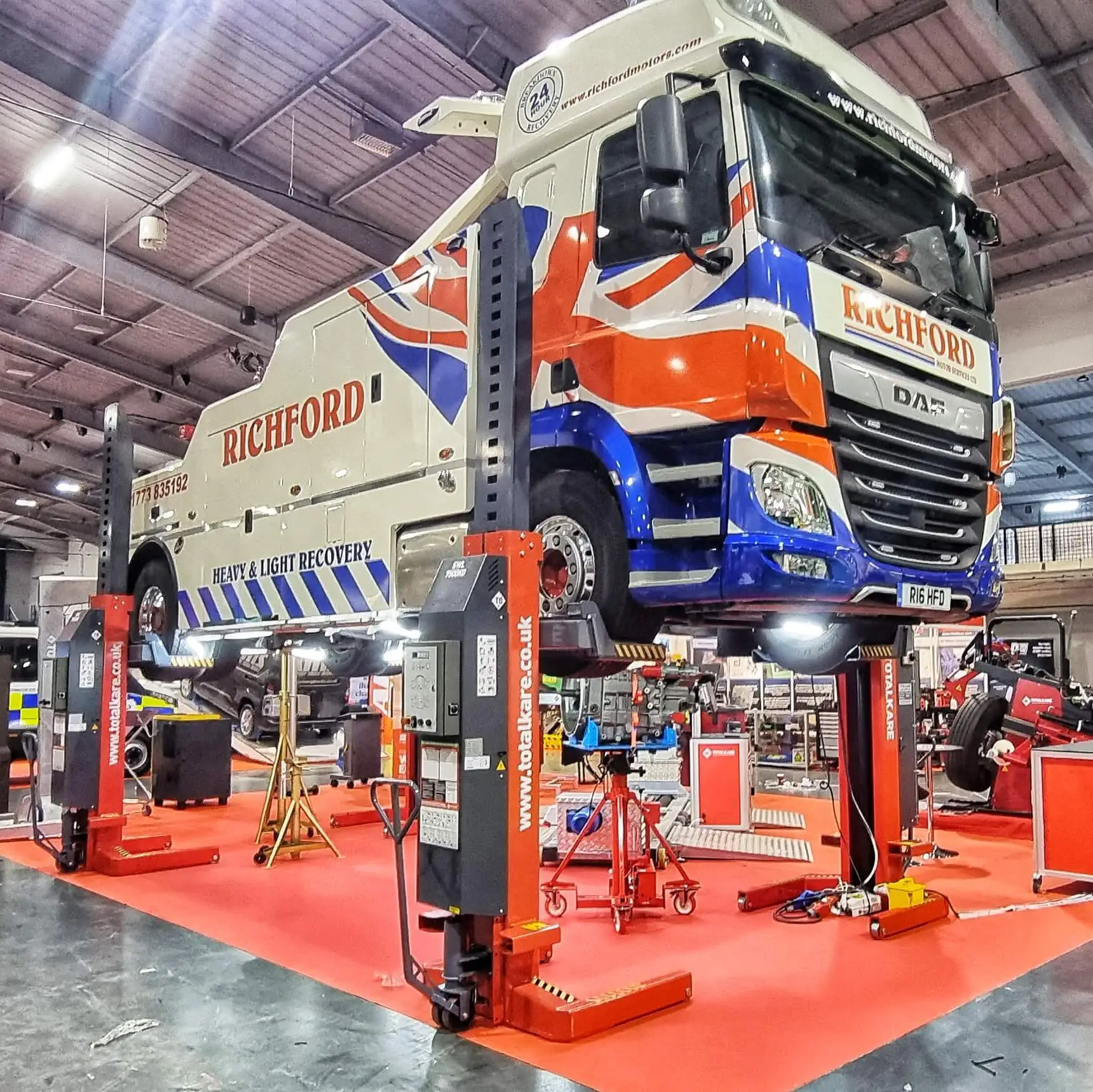 Totalkare exhibit at Recovery Tow Show 2022