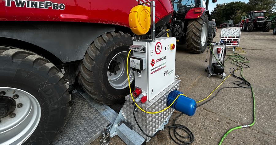 Nicholsons takes agricultural brake tester from Totalkare