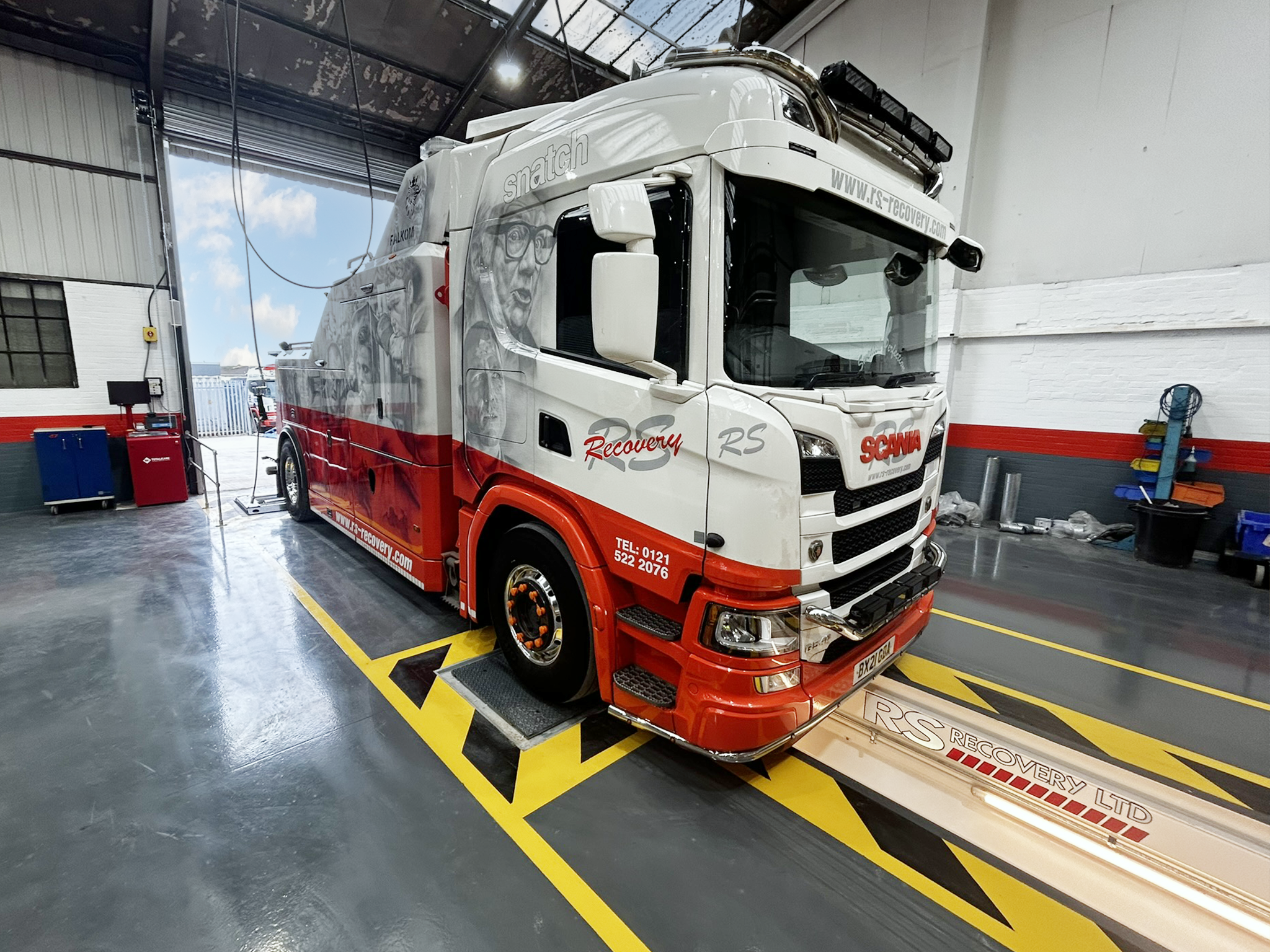 RS Recovery installs Totalkare equipment for workshop refit