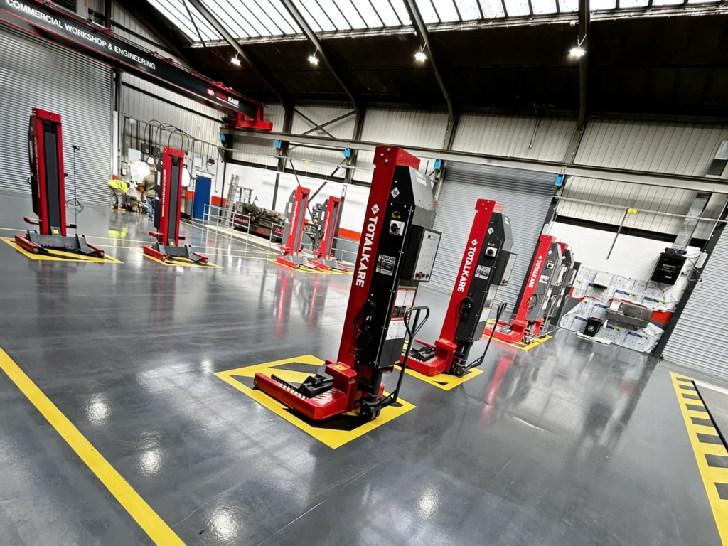 RS Recovery installs Totalkare equipment for workshop refit