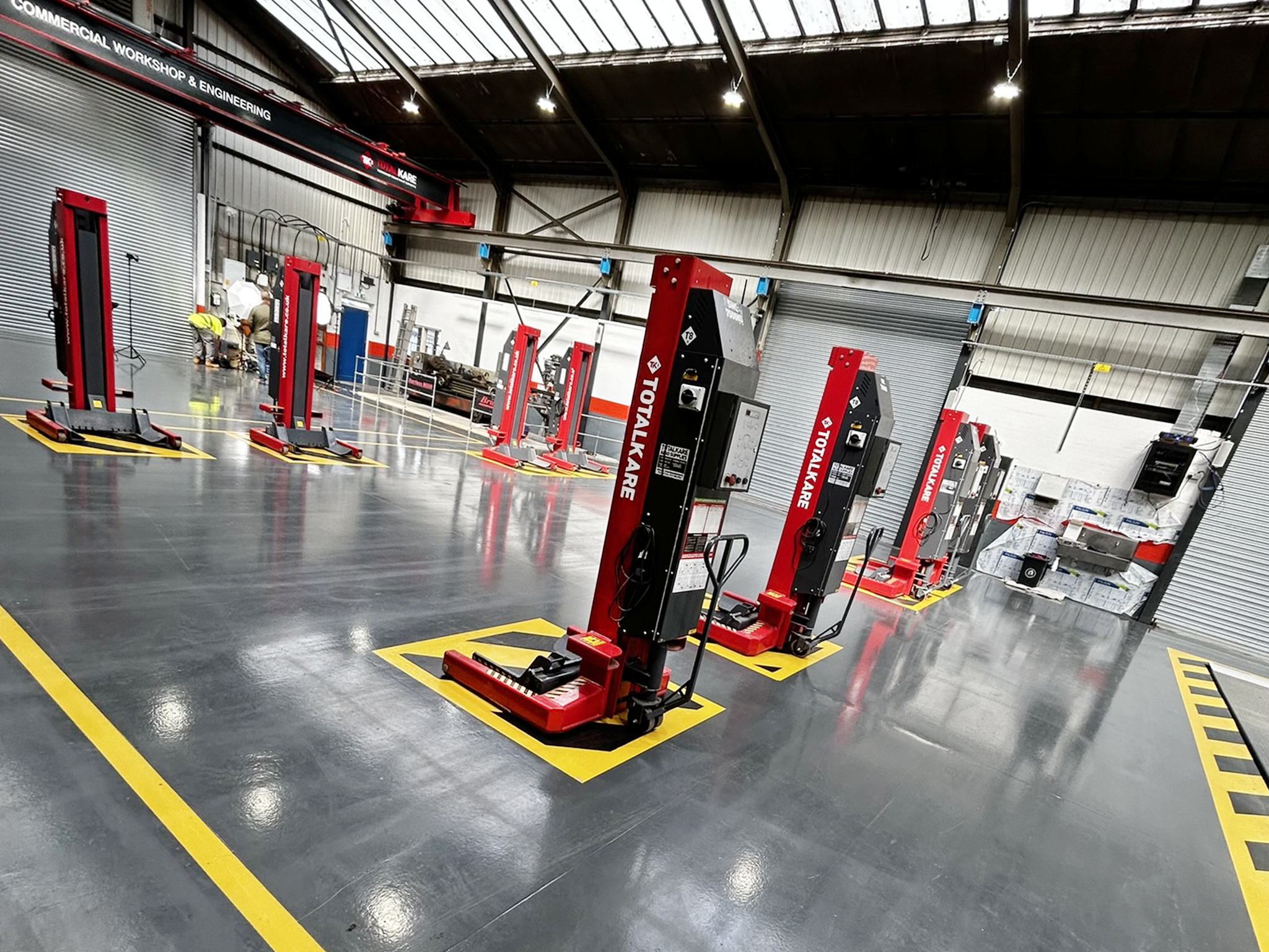 RS Recovery installs Totalkare equipment for workshop refit