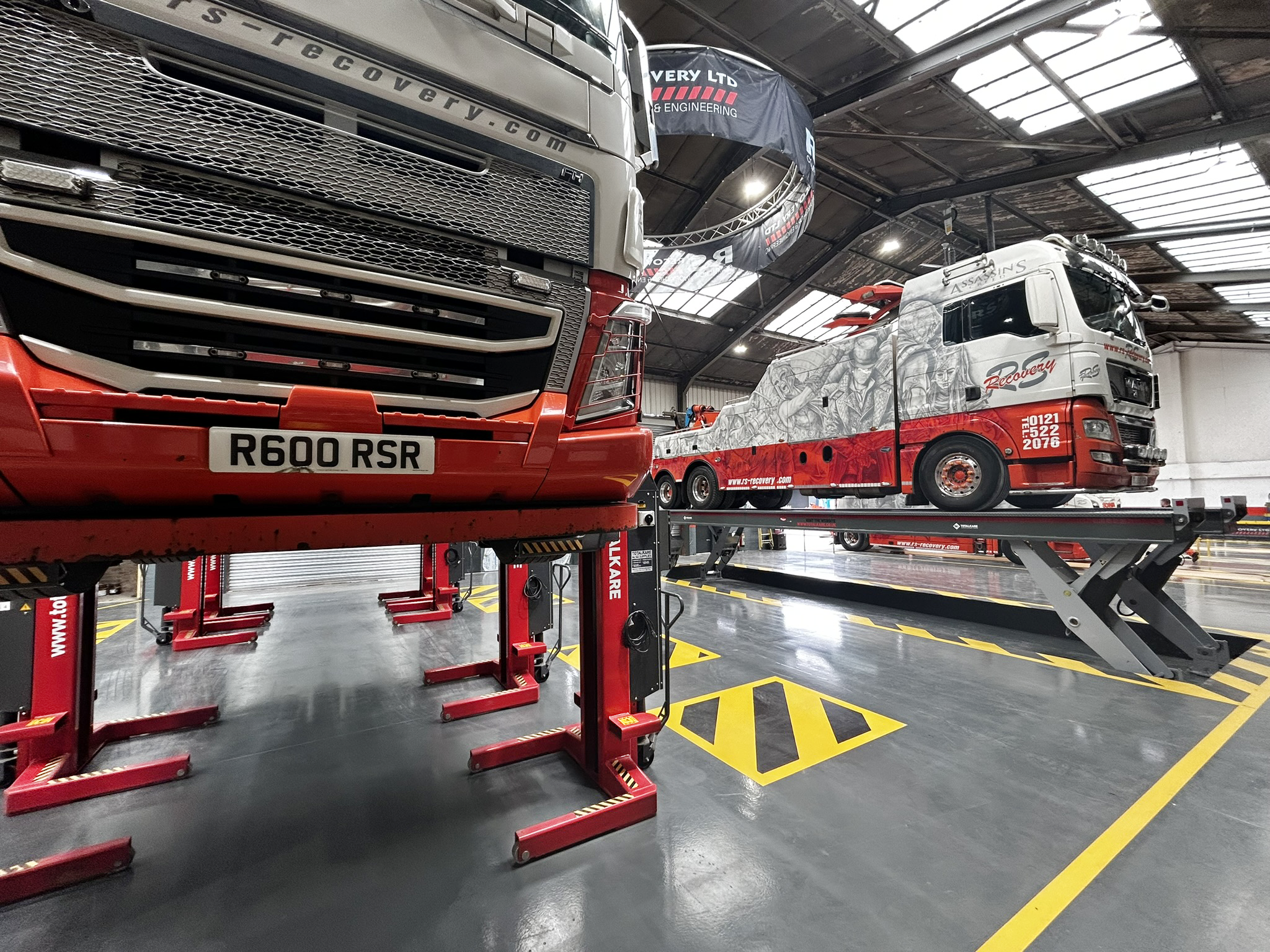 RS Recovery installs Totalkare equipment for workshop refit
