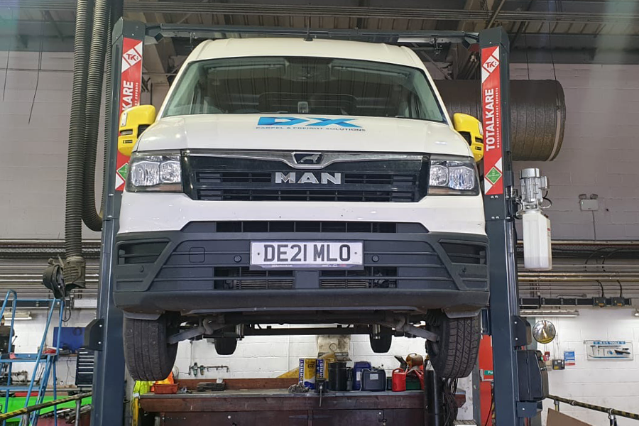 Manchetts in Peterborough installs Totalkare two post lift